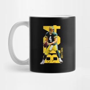 Brett Favre #4 The Gunslinger Mug